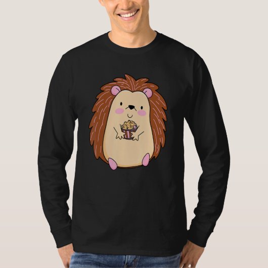 Hedgehog Holic Pet Parent Animal Rights Hedgehog O T-Shirt (Vorderseite)