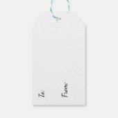 Hedgehog In Fall Leaves Geschenkanhänger (Rückseite)