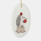 Hedgehog Keramik Ornament (Rechts)