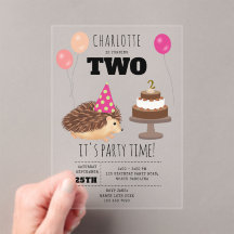 Hedgehog Mushroom Woodland Forest Funny Birthday