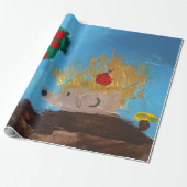 Hedgehog Painting Geschenkpapier (Ungerollt)