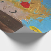 Hedgehog Painting Geschenkpapier (Ecke)