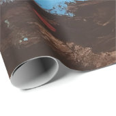 Hedgehog Painting Geschenkpapier (Rolleneckpunkt)