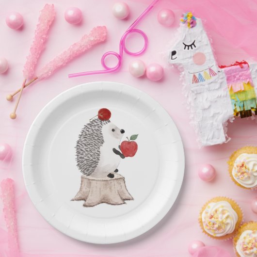 Hedgehog Pappteller (Party)