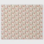 Hedgehog with Heart Love Geschenkpapier (Flach)