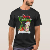 Hedgehog  Xmas Decorations Santa Hedgehog Christma T-Shirt (Vorderseite)