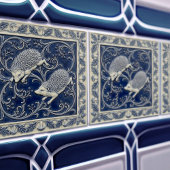 Hedgehogs Arts & Crafts Wall Decor Fliese