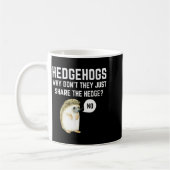 Hedgehogs Why Don't They Just Share The Hedge Funn Kaffeetasse (Links)