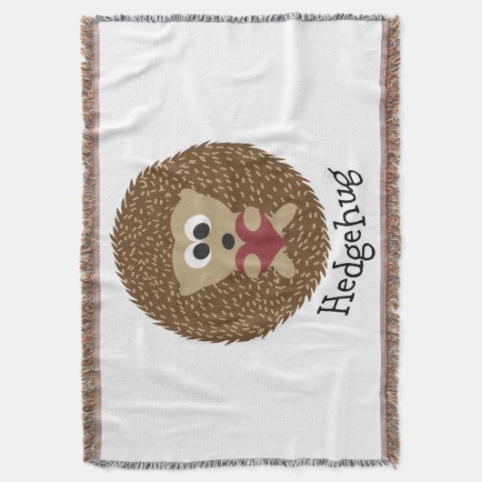 Hedgehug Igel Decke (Vorderseite Vertikal)