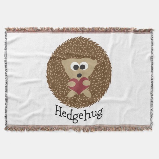 Hedgehug Igel Decke (Vorderseite)