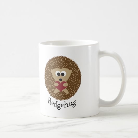 Hedgehug Igel Kaffeetasse (Rechts)