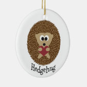 Hedgehug Igel Keramikornament (Rechts)