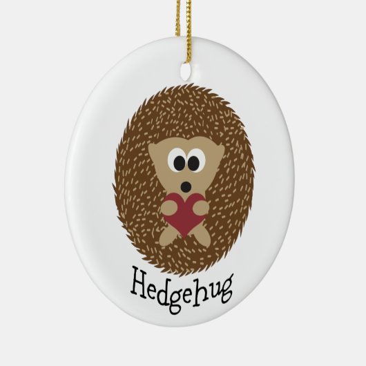 Hedgehug Igel Keramikornament (Rechts)