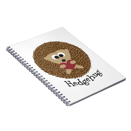 Hedgehug Igel Notizblock (Rechte Seite)