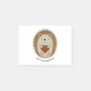 Hedgehug-Igel Post-it Klebezettel