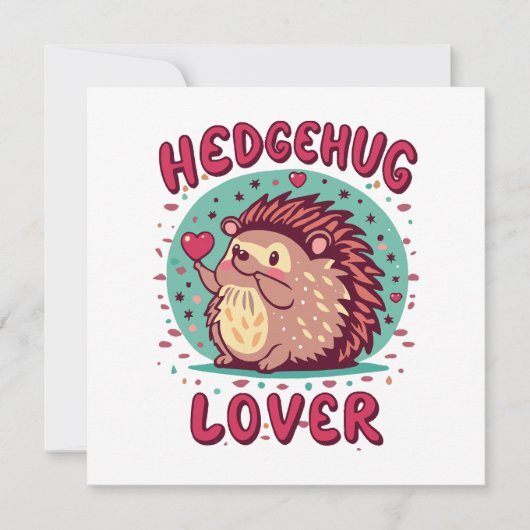 Hedgehug Lover (Vorderseite)