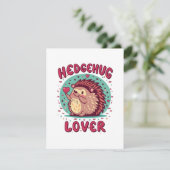Hedgehug Lover Begleitkarte (Stehend Vorderseite)