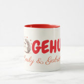 Hedgehugs! Igel Kaffee-Tasse, Tee Tasse (Zentrum)