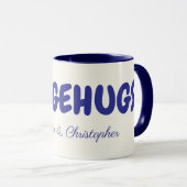 Hedgehugs! Igel Kaffee-Tasse, Tee-Tasse Tasse (VorderseiteRechts)