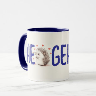 Hedgehugs! Niedlicher Igel Kaffee Tasse, Tee Tasse