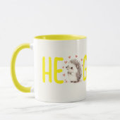 Hedgehugs! Niedlicher Igel Kaffee Tasse, Tee Tasse (Links)