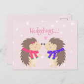 Hedgehugs! Niedlicher Igel Weihnachten (Vorne/Hinten)
