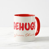 Hedgehugs! Niedliches Geschenk für Oma, Tasse (VorderseiteRechts)