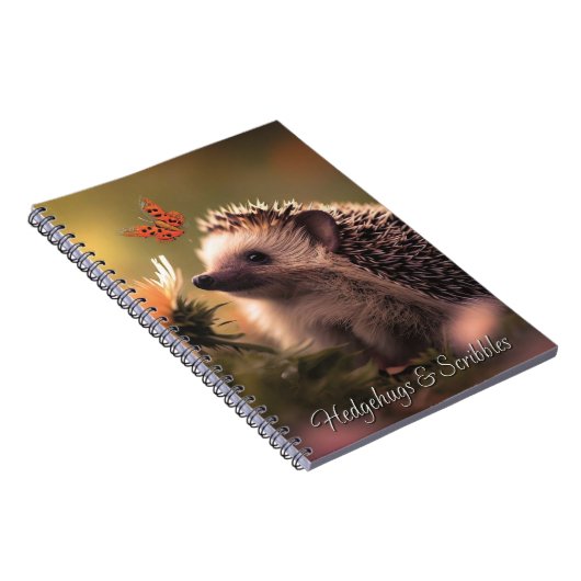 Hedgehugs & Scribbles Notebook Journal Notizblock (Rechte Seite)