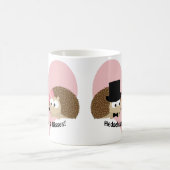 Hedgehugs und Kisses Igel Couple Kaffeetasse (Mittel)