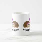 Hedgehugs und Kisses Igel Liebe Kaffeetasse (Mittel)