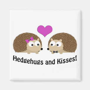 Hedgehugs und Kisses Igel Liebe Magnet