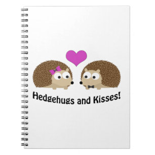 Hedgehugs und Kisses Igel Liebe Notizblock