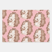 Hedgehugugs für Mommy Wrapping Paper Sheets Geschenkpapier Set (Vorderseite 2)