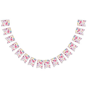 Hedgerow-Blume Wimpelkette