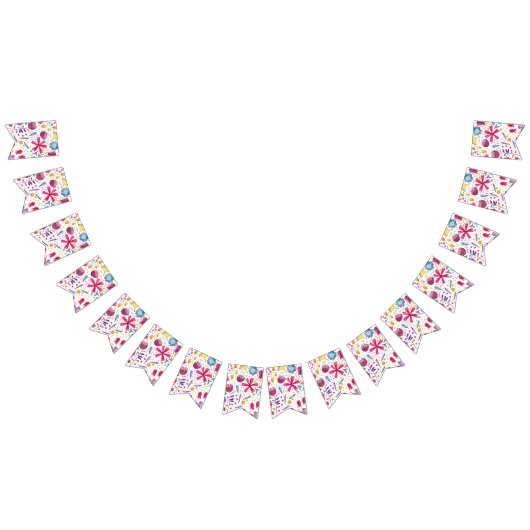 Hedgerow-Blume Wimpelkette (Alle)