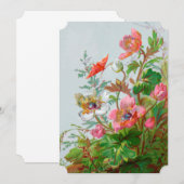 Hedgerow Garden Einladung (Vorne/Hinten)