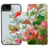 Hedgerow Garden iPhone Wallet Case Incipio iPhone Geldbeutel-Hülle (Folio Geöffnet)