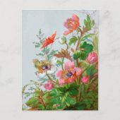 Hedgerow Garden Postcard Postkarte (Vorderseite)