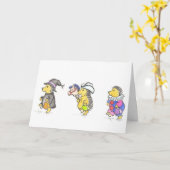 Hedgie Halloween-Karte Karte (Gelbe Blume)