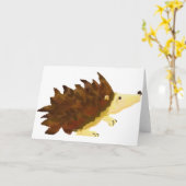 Hedgie Karte (Gelbe Blume)