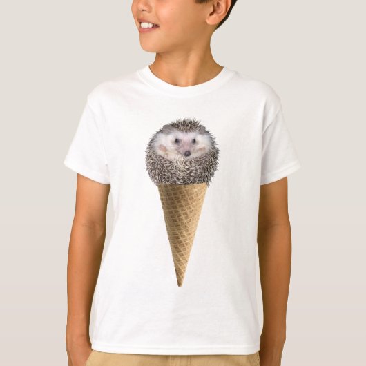Hedgie Schaufel T-Shirt (Vorderseite)