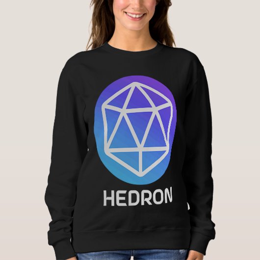 Hedron und HEX Crypto auf PulseChain NFT Handel & Sweatshirt (Vorderseite)