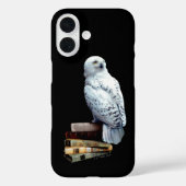 Hedwig auf Bücher Case-Mate iPhone Hülle (Rückseite)