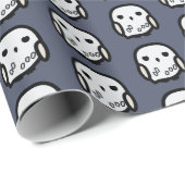 Hedwig Cartoon Character Art Geschenkpapier (Rolleneckpunkt)