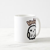 Hedwig Cartoon Character Art Kaffeetasse (VorderseiteRechts)