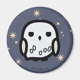 Hedwig Cartoon Character Art Magnet
