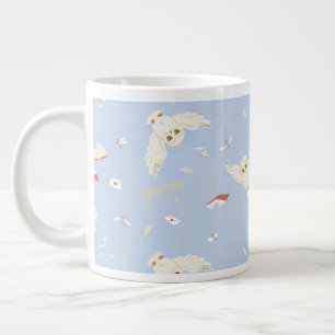 Hedwig Eulenpost Briefe und Bücher Muster Jumbo-Tasse