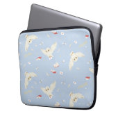 Hedwig-Eulenpost-Briefe-und-Bücher-Muster Laptopschutzhülle (Vorderseite Links)