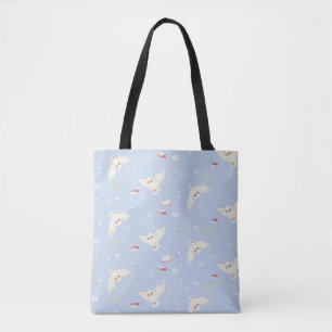 Hedwig-Eulenpost-Briefe-und-Bücher-Muster Tasche