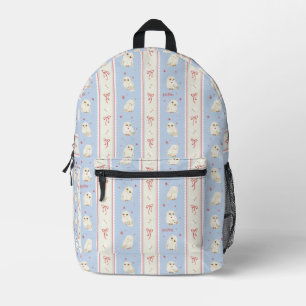 Hedwig Eulenpost-Streifenmuster Bedruckter Rucksack